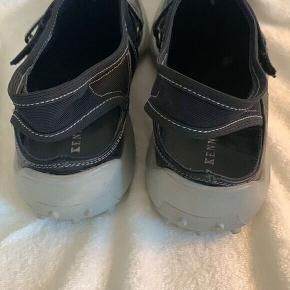 Kenneth Cole Black‎ Sneakers with Back Strap Size 7 - Picture 6 of 12